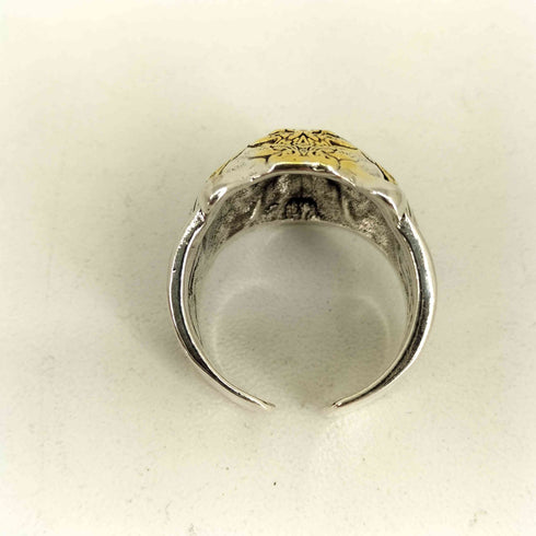 S925 タイガーモチーフリング メンズ 19