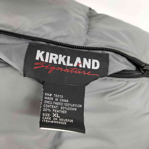 kirkland リバーシブルダウンジャケット メンズ import:XL