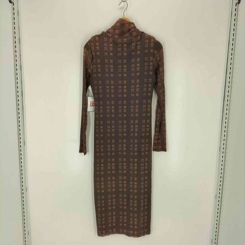 STAUD 総柄 メッシュワンピース レディース import:M