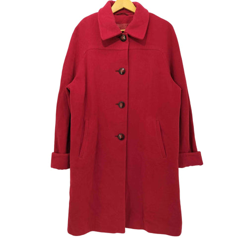 PURE LANA VERGINE バージンウール フリーダムスリーブ ステンカラーコート レディース 43