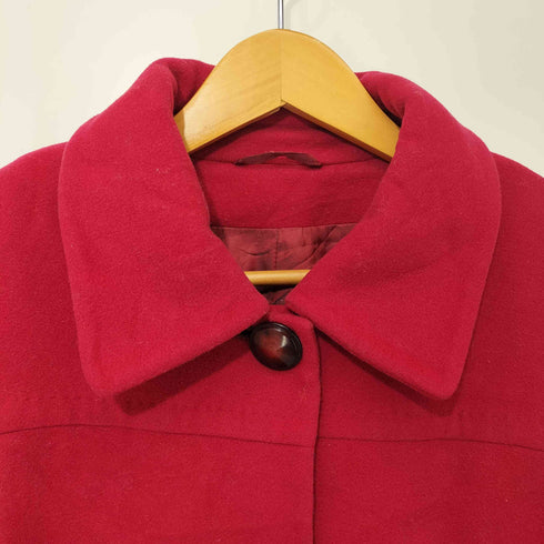 PURE LANA VERGINE バージンウール フリーダムスリーブ ステンカラーコート レディース 43