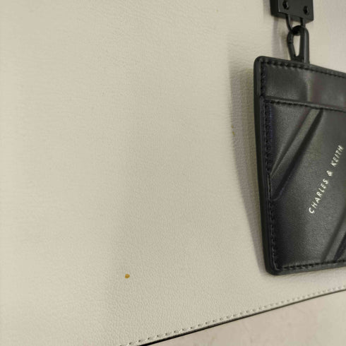 チャールズアンドキース CHARLES&KEITH ダブルトップハンドルストラクチャードバッグ レディース