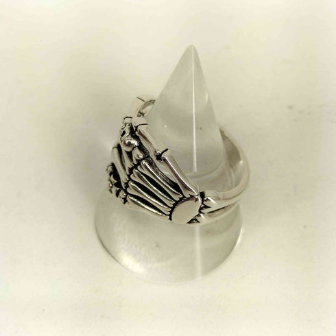 S925 スカルデザインリング メンズ 19