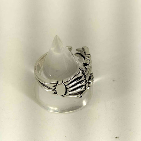 S925 スカルデザインリング メンズ 19