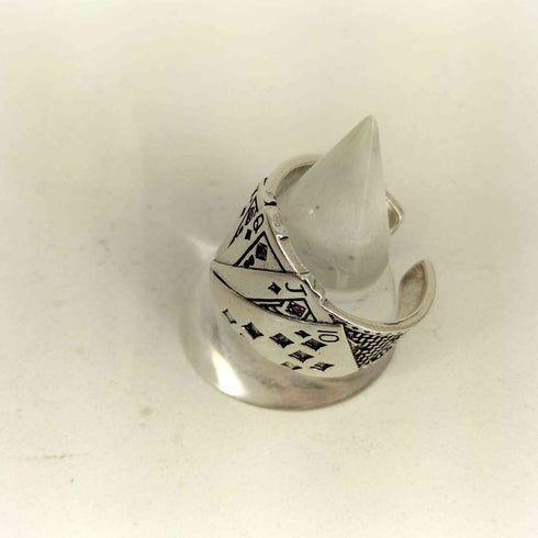 S925 トランプモチーフリング メンズ 22