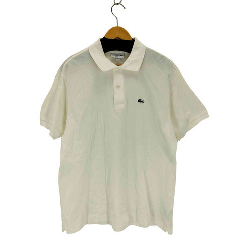 ラコステ LACOSTE CLASSIC FIT ワンポイントロゴ鹿の子ポロシャツ メンズ import:XL