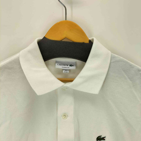 ラコステ LACOSTE CLASSIC FIT ワンポイントロゴ鹿の子ポロシャツ メンズ import:XL