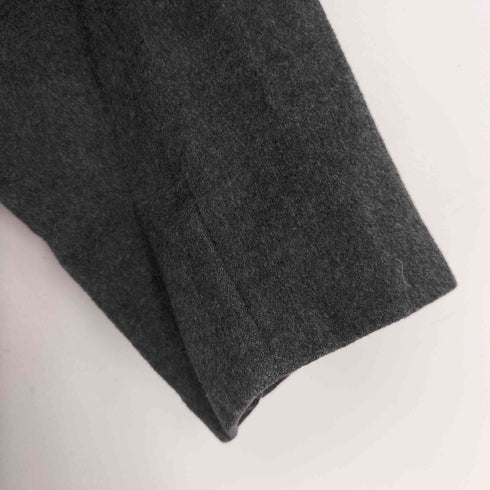 ダーバン DURBAN 裏地千鳥格子 ウール ステンカラーコート メンズ