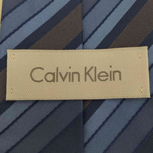 シーケーカルバンクライン ck Calvin Klein チェック シルク ネクタイ メンズ