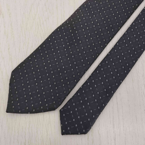 シーケーカルバンクライン ck Calvin Klein 総柄 シルク ネクタイ メンズ