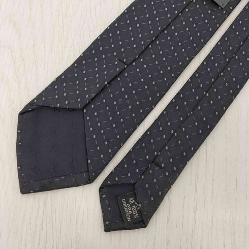 シーケーカルバンクライン ck Calvin Klein 総柄 シルク ネクタイ メンズ