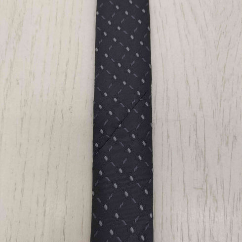 シーケーカルバンクライン ck Calvin Klein 総柄 シルク ネクタイ メンズ