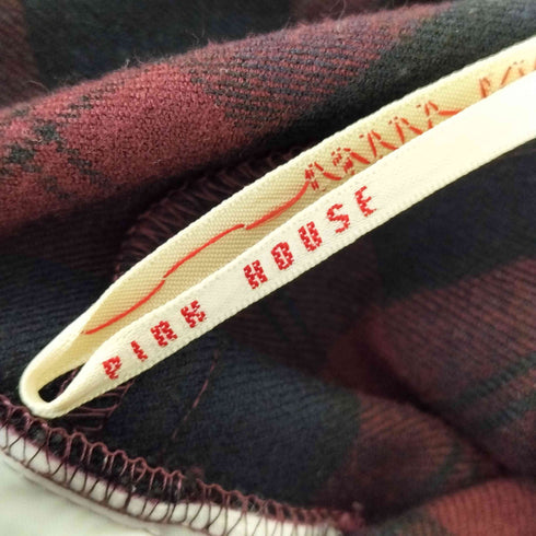 ピンクハウス PINK HOUSE チェックピコフリルティアードレイヤードスカート レディース