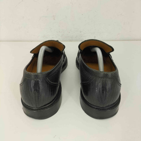 kissa 型押しローファー メンズ 23.5