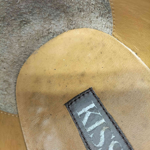 kissa 型押しローファー メンズ 23.5