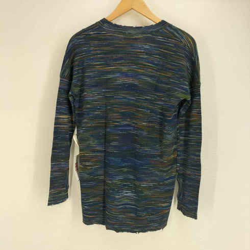 ザディグエヴォルテール ZADIG&VOLTAIRE L/S ダメージ加工 総柄ニット レディース import:XS