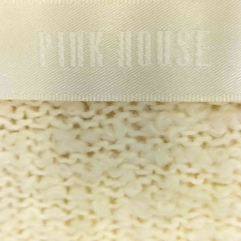 ピンクハウス PINK HOUSE レースフリルニットパーカー レディース