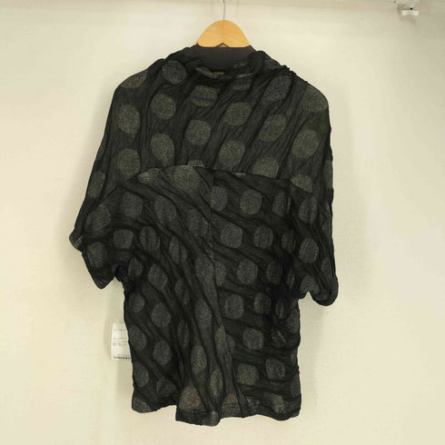 ヨウジヤマモト Yohji Yamamoto 23SS ドットデザインショートスリーブカーディガン レディース JPN:2