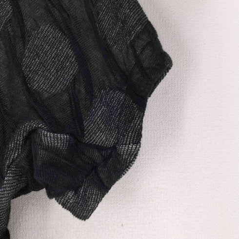 ヨウジヤマモト Yohji Yamamoto 23SS ドットデザインショートスリーブカーディガン レディース JPN:2
