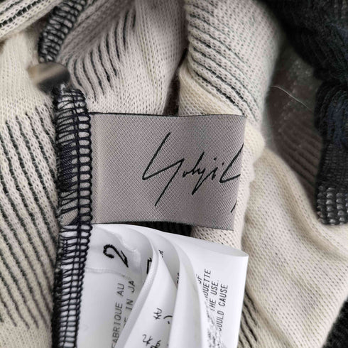 ヨウジヤマモト Yohji Yamamoto 23SS ドットデザインショートスリーブカーディガン レディース JPN:2