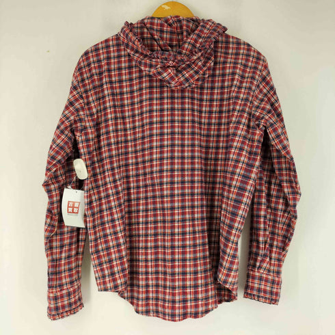 ピンクハウス PINK HOUSE チェックフードチェックシャツ レディース JPN:M