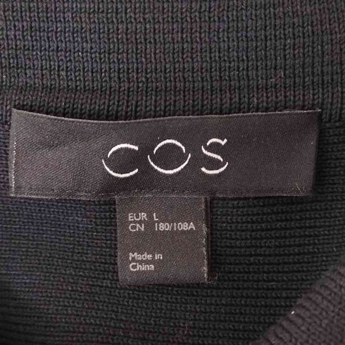 コス COS ワンポケットニットシャツジャケット メンズ import:L