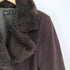 アニエスベー agnes b. PARIS アンゴラ混 ボア ウールコート レディース EUR:38