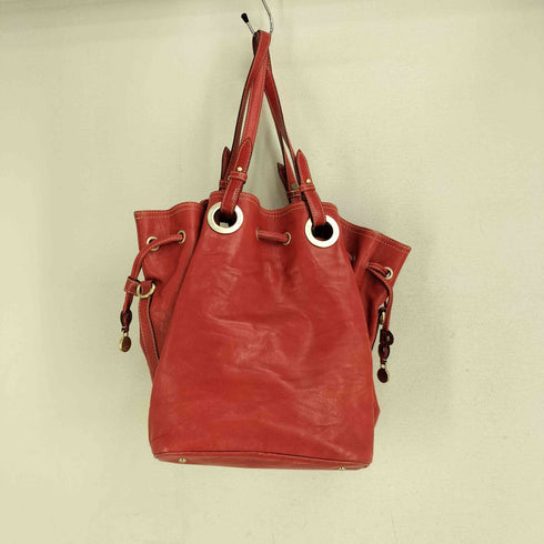 ランセル LANCEL レザー巾着バッグ レディース