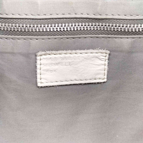 マーガレットハウエルアイデア Margaret Howell idea バイカラー エナメル トートバッグ レディース