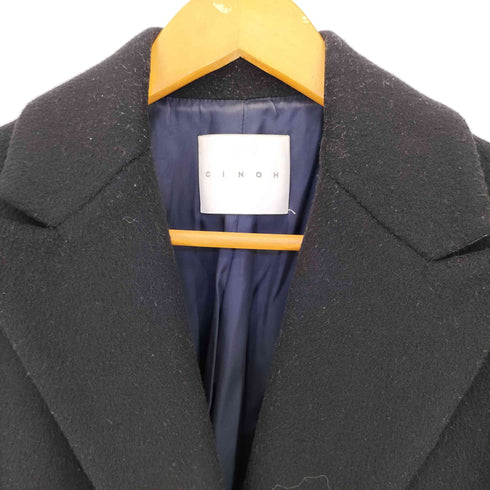 チノ CINOH ウール ベルト付 チェスターコート レディース JPN:38