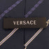 ヴェルサーチ VERSACE イタリア製 マルチストライプ シルク ネクタイ メンズ