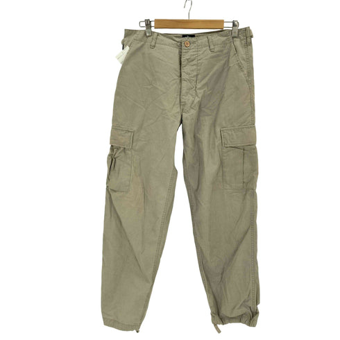 ステューシー Stussy 90s 紺タグ ボタンフライ コットンカーゴパンツ メンズ 31