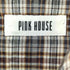 ピンクハウス PINK HOUSE ピコフリルチェックフードブラウス レディース JPN:L
