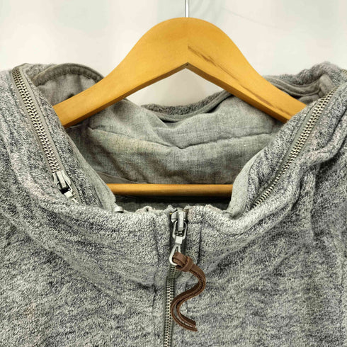 ゴア goa ダブルジップ フード収納 ノースリーブパーカー レディース