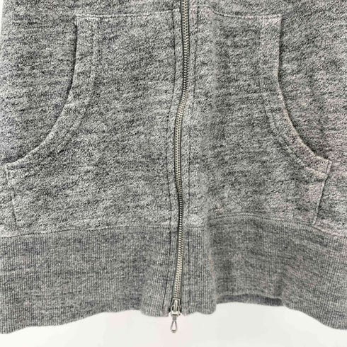 ゴア goa ダブルジップ フード収納 ノースリーブパーカー レディース