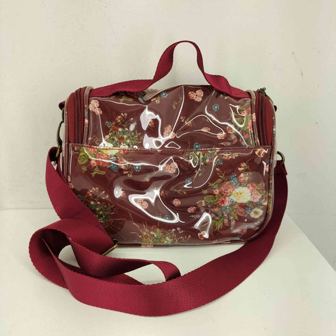 ピンクハウス PINK HOUSE 花柄PVC ショルダーバッグ レディース