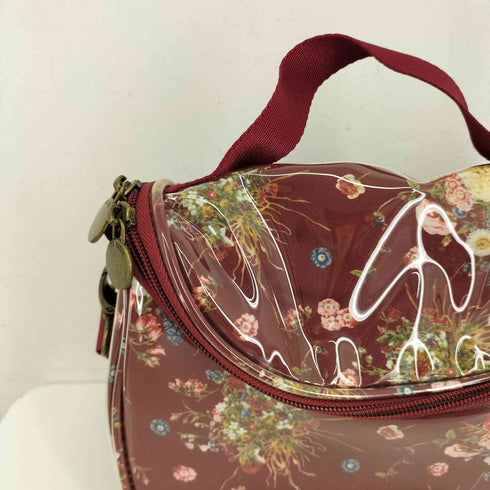 ピンクハウス PINK HOUSE 花柄PVC ショルダーバッグ レディース