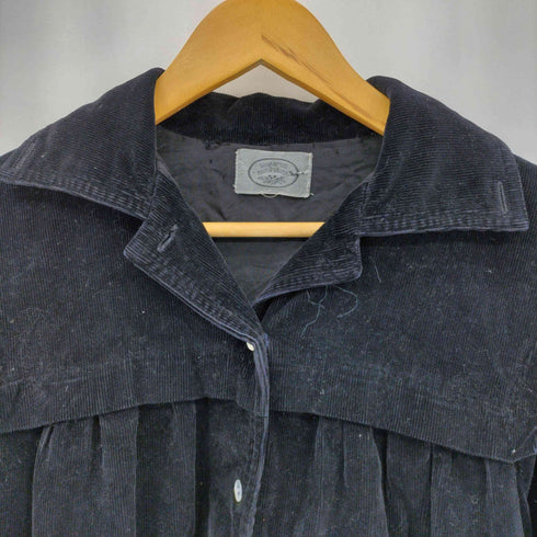 ローラアシュレイ LAURA ASHLEY コーデュロイ フロントボタン ジャケット レディース