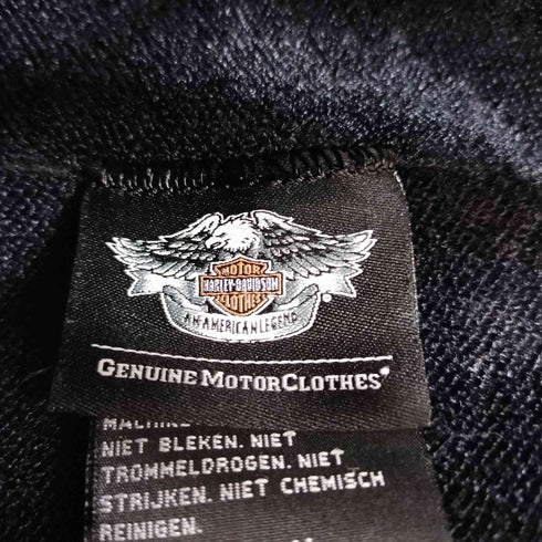 ハーレーダビッドソン HARLEY-DAVIDSON ロゴプリント スカルキャップ メンズ L