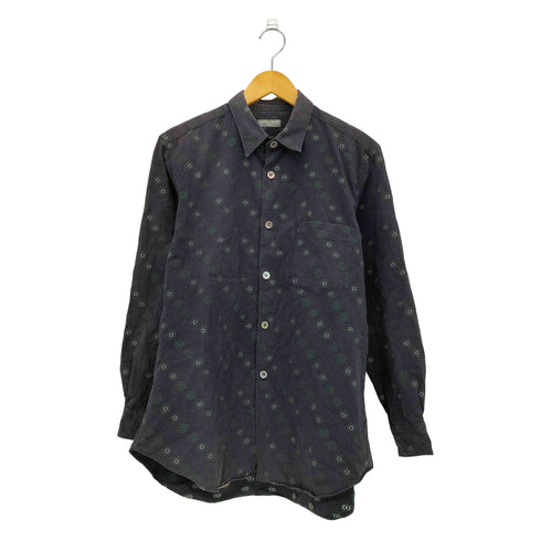 コムデギャルソンオム COMME des GARCONS HOMME 90-00s 田中オム 小紋柄 ロングスリーブシャツ メンズ