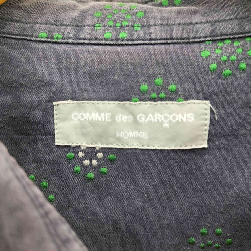 コムデギャルソンオム COMME des GARCONS HOMME 90-00s 田中オム 小紋柄 ロングスリーブシャツ メンズ