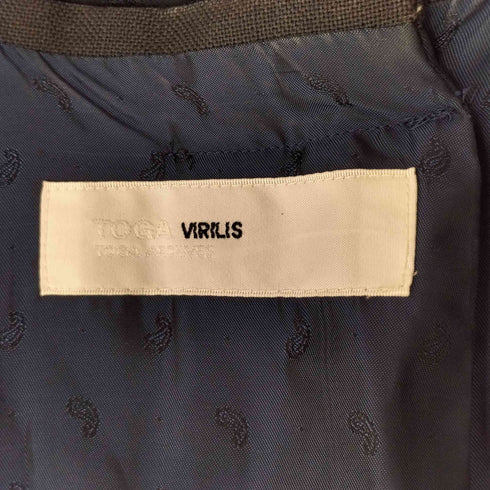 トーガビリリース TOGA VIRILIS 裏地総柄 プルオーバージレ メンズ