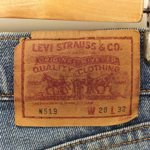 リーバイス Levis 519 ストレートデニムパンツ レディース w28 l32