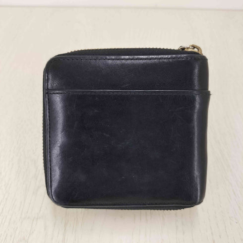 ゲンテン genten ラウンドジップ レザー二つ折り財布 レディース