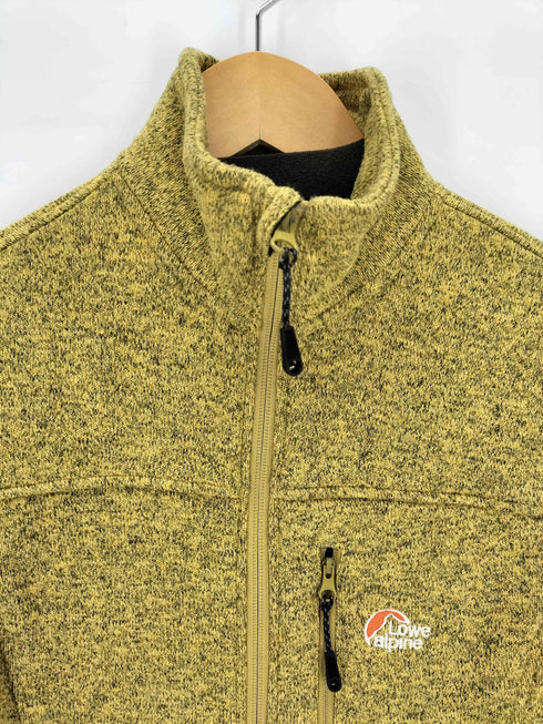ロウアルパイン Lowe alpine ロゴ刺繍フリースジャケット メンズ import:L