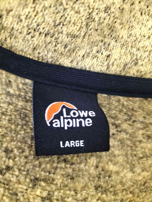ロウアルパイン Lowe alpine ロゴ刺繍フリースジャケット メンズ import:L
