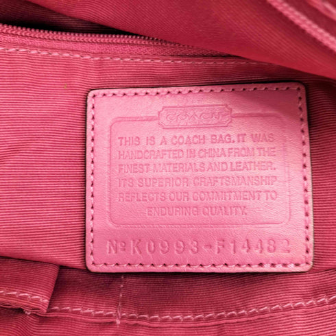 コーチ COACH ホースアンドキャリッジ プリーツデザイン トートバッグ レディース