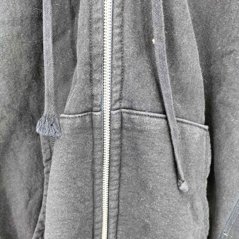 カナダ製 コットン ジップアップパーカー メンズ