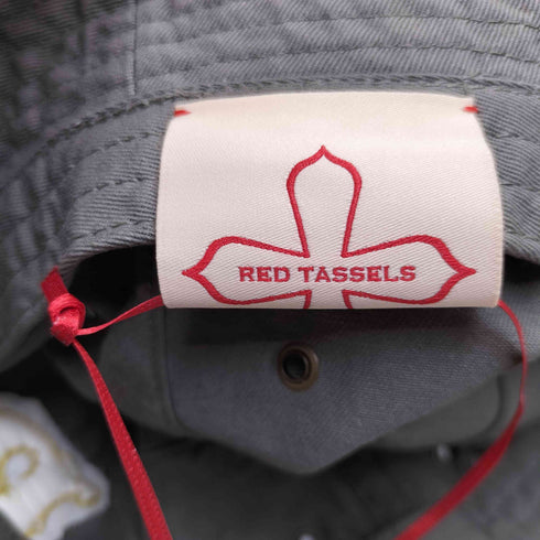 RED TASSELS Baroque CHARCOAL HAT バロック チャコール ハット バケハ メンズ L/XL