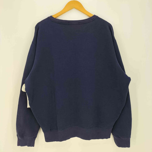 ポロバイラルフローレン Polo by RALPH LAUREN 90-00s ポニー刺繍 コットンポリ クルーネック スウェット メンズ import:L